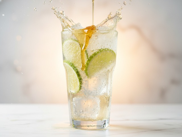Minuman Berkarbonasi Rasa Jeruk Nipis dan Madu